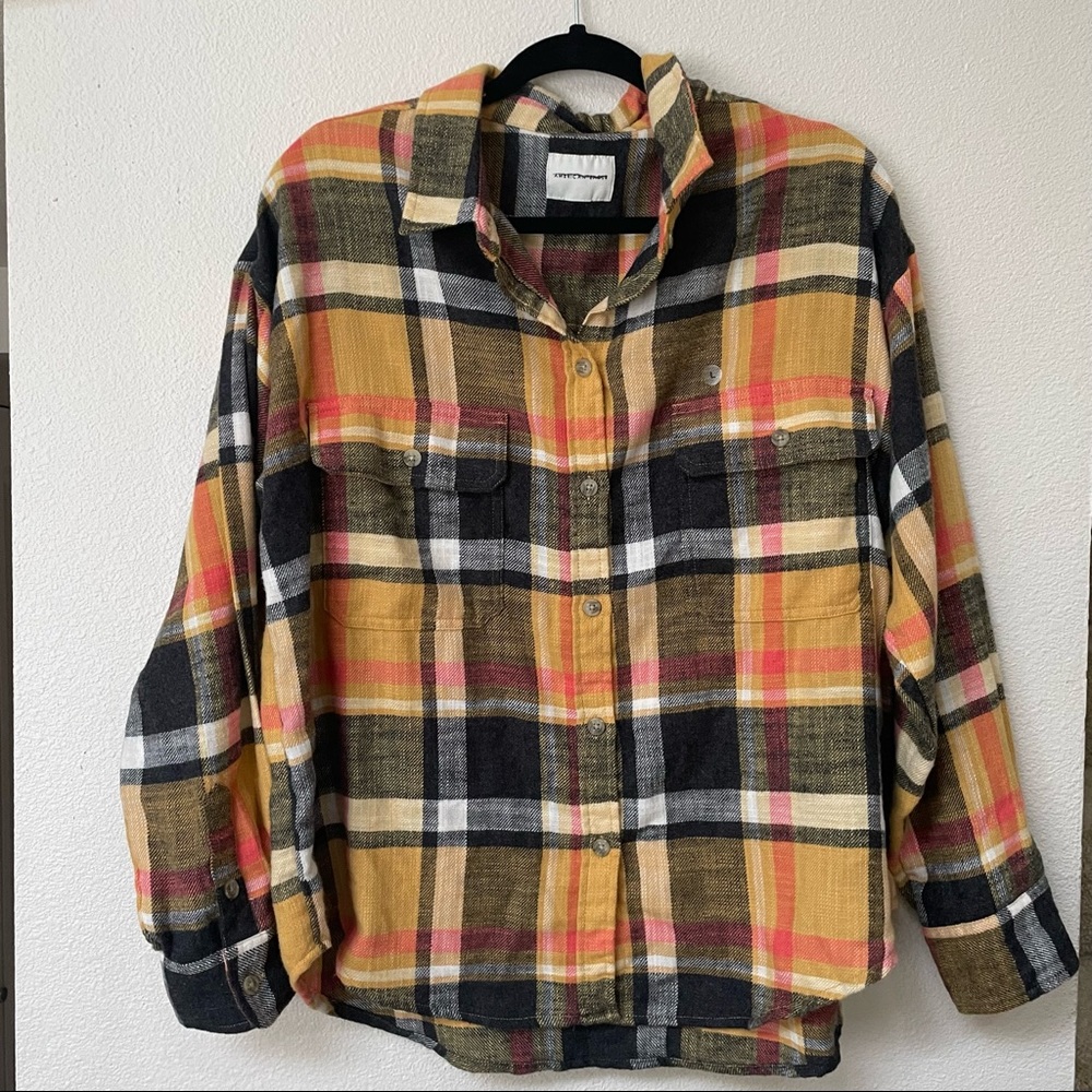 American eagle flannel shirt